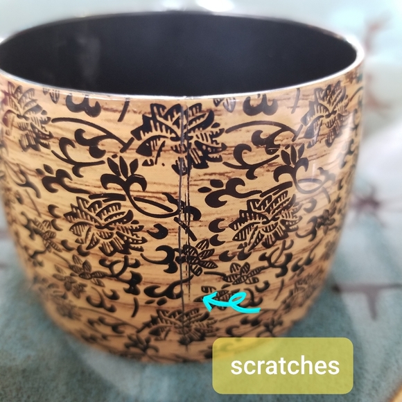 Floral Woodgrain Look "Rustic Boho "Bracelet - Picture 10 of 10